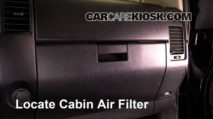 2013 Nissan Titan SV 5.6L V8 Crew Cab Pickup Air Filter (Cabin)